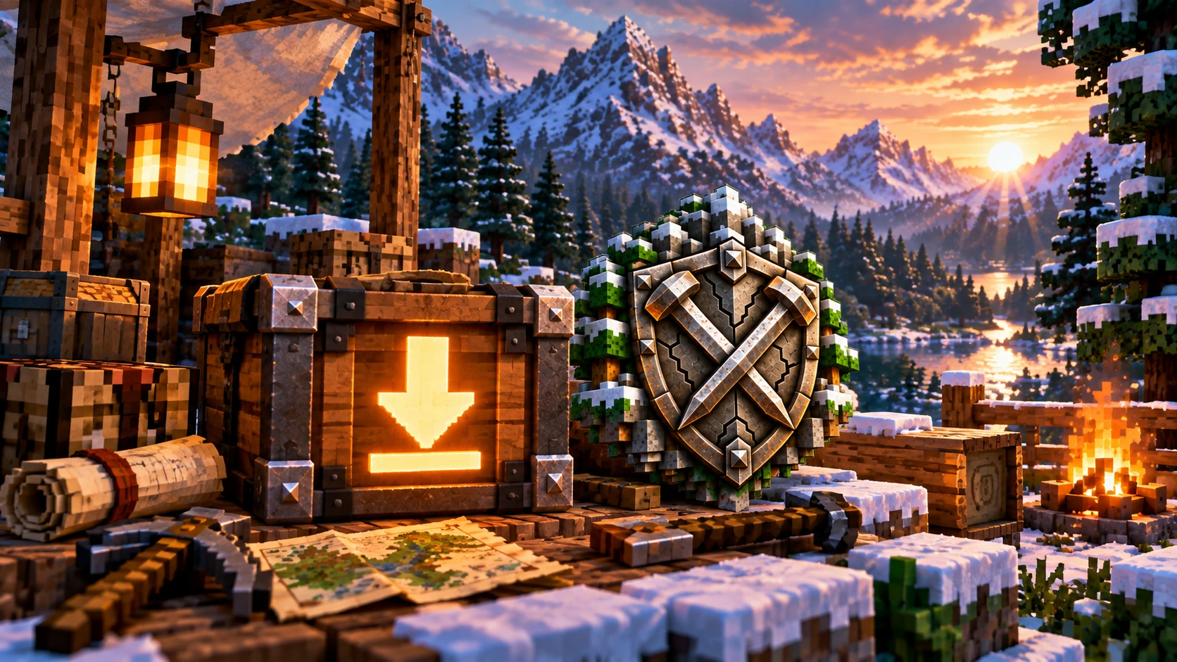 Original no-text visual for Tough As Nails Mod Download Guide: what to verify before installing